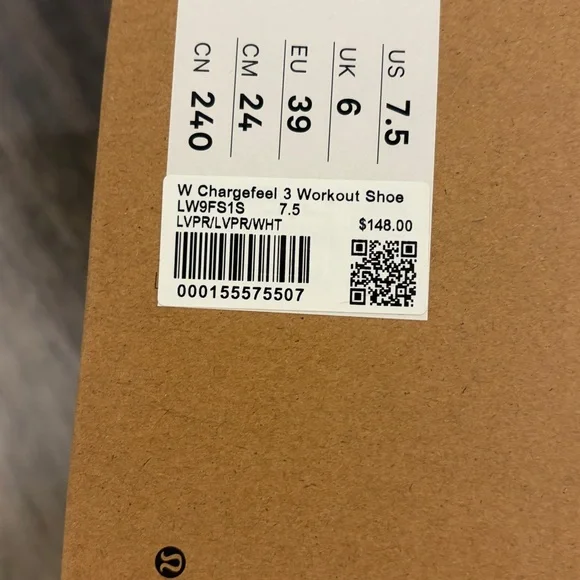 Lululemon Women's Chargefeel 3 Workout Shoes Size 7.5 - Picture 10 of 10